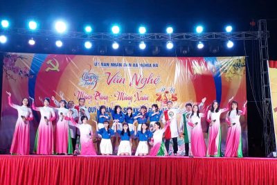 TRƯỜNG THCS NGHĨA HÀ VỚI PHONG TRÀO VĂN HÓA- VĂN NGHỆ “MỪNG ĐẢNG- MỪNG XUÂN”VỚI  CHỦ ĐỀ : CHĂM SÓC NGƯỜI CAO TUỔI NĂM 2025.